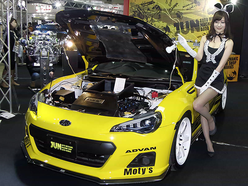 Exhibit in Osaka Auto Messe 2015
