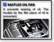 BAFFLED OIL PAN